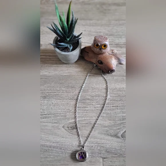 Paw diffuser necklace - Picture 2 of 2